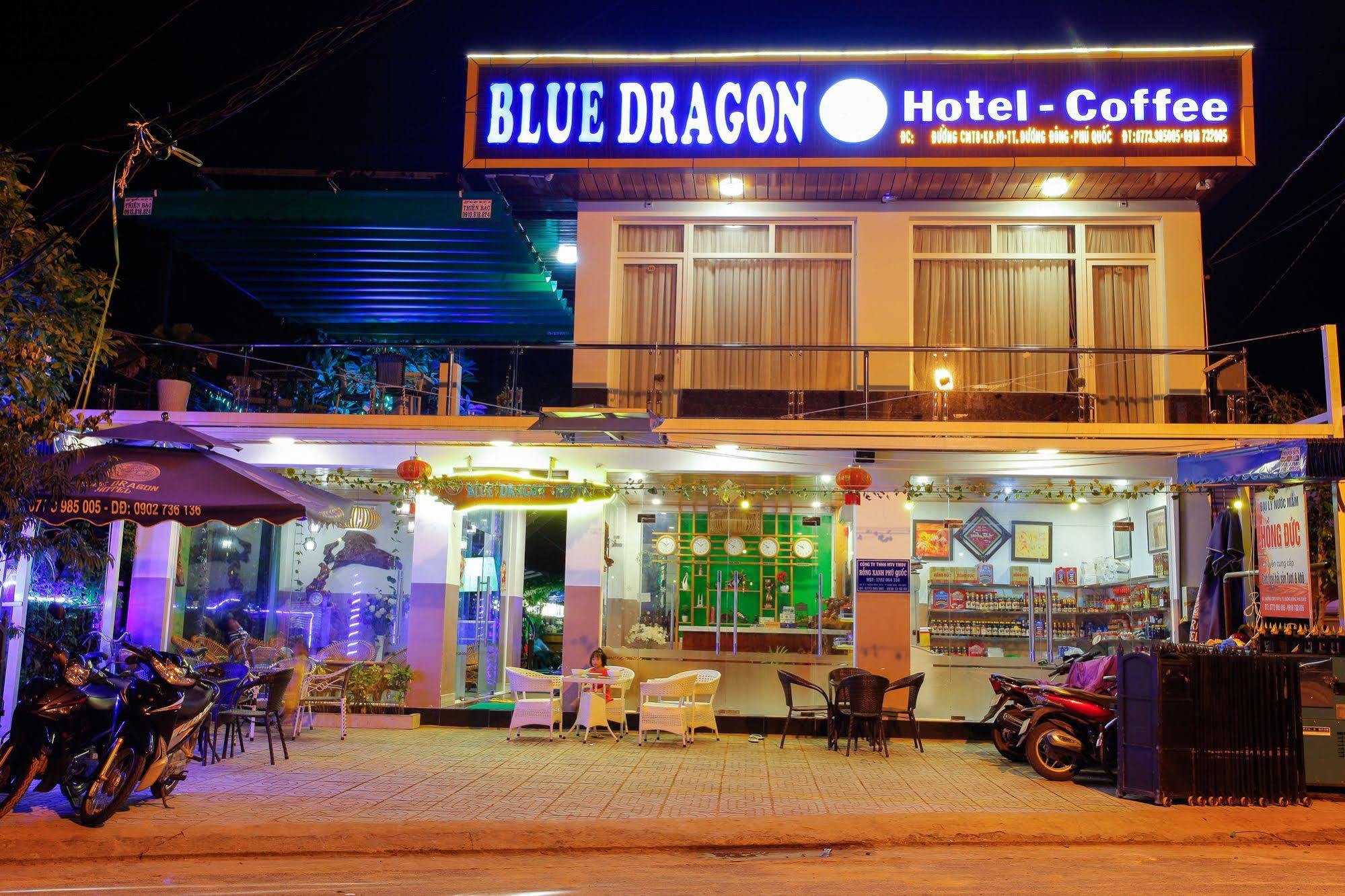 Hotel Blue Dragon Duong Dong  Exterior photo